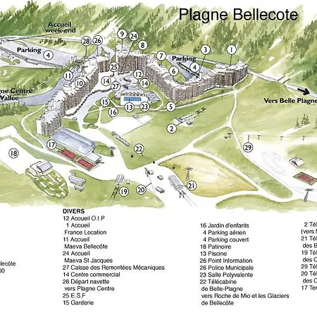 Les Glaciers 3 - Avec Parking Inclus - Proche Des Pistes - Vue Pistes Mae-2214 La Plagne